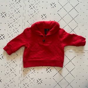 Janie and Jack Quilted Pull Over